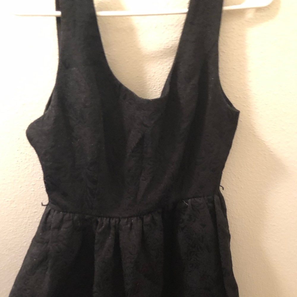 Black Floral Dress